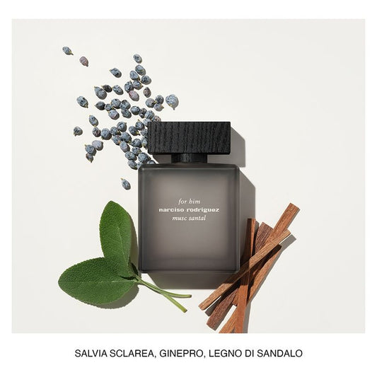 Narciso Rodríguez  For Him Musc Santal Eau De Parfum Intense