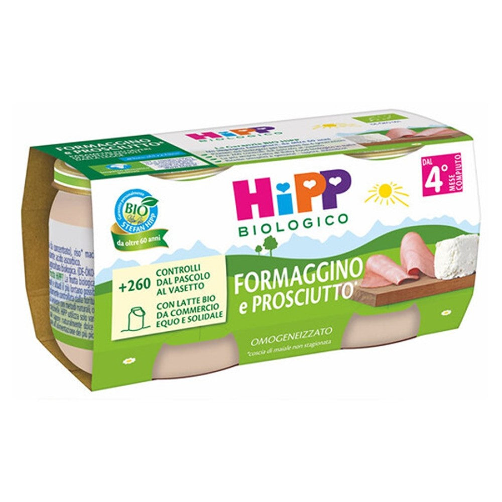 HiPP Formaggino E Prosciutto 2x80 gr