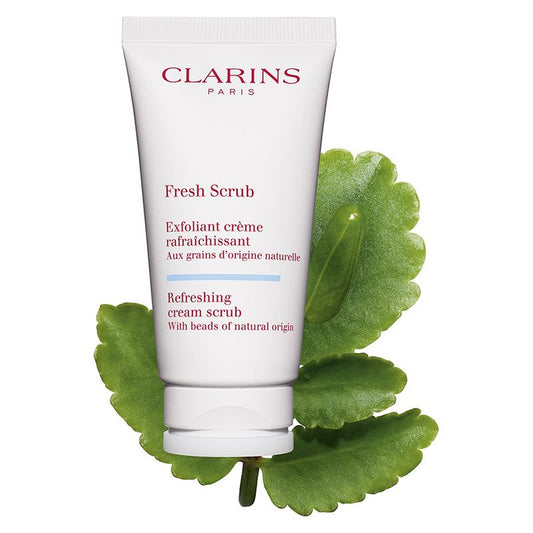 Clarins Fresh Scrub - Crema Esfoliante Rinfrescante Con Granuli Di Origine Naturale