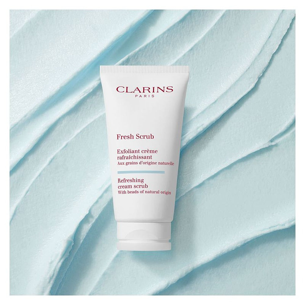 Clarins Fresh Scrub - Crema Esfoliante Rinfrescante Con Granuli Di Origine Naturale