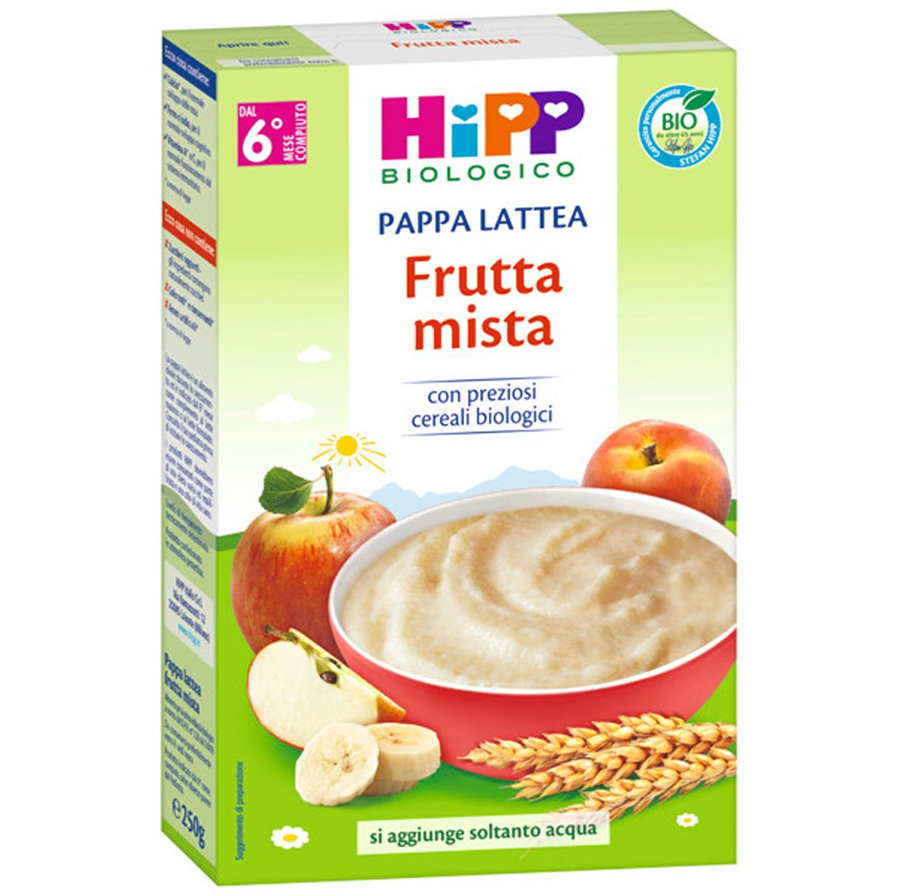 HiPP Pappa Lattea Frutta Mista 250 gr