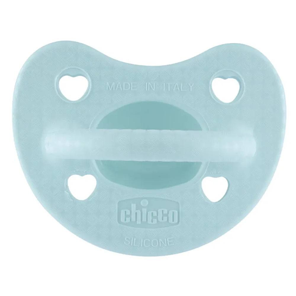Chicco Gommotto Physioforma Soft Luxe In Silicone Azzurro 2-6 Mesi