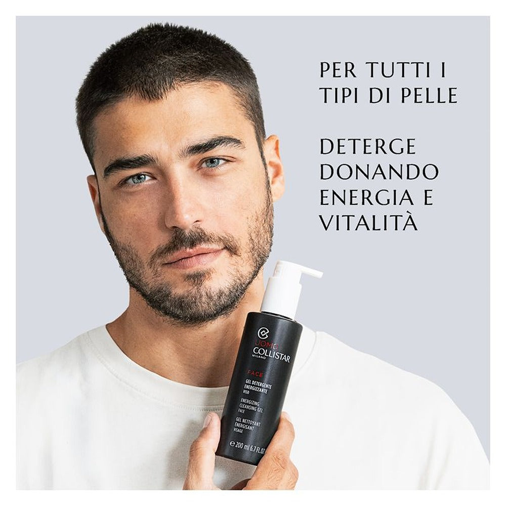 Collistar Uomo Gel Detergente Energizzante Viso