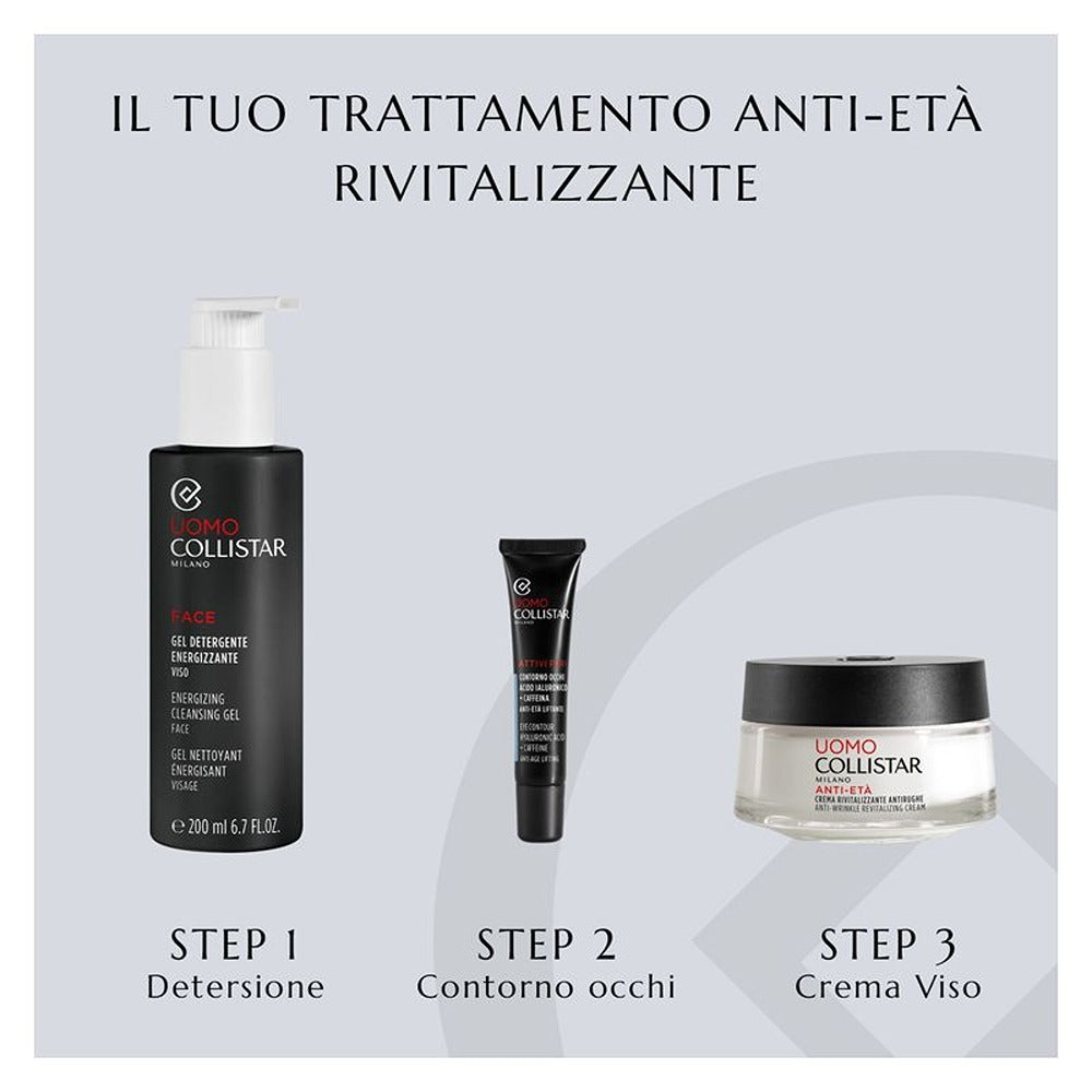 Collistar Uomo Gel Detergente Energizzante Viso