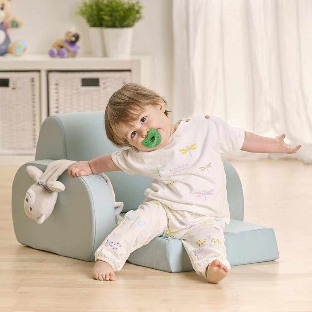 Chicco Gommotto Physioforma Soft Luxe Fluo In Silicone Verde 6-16 Mesi