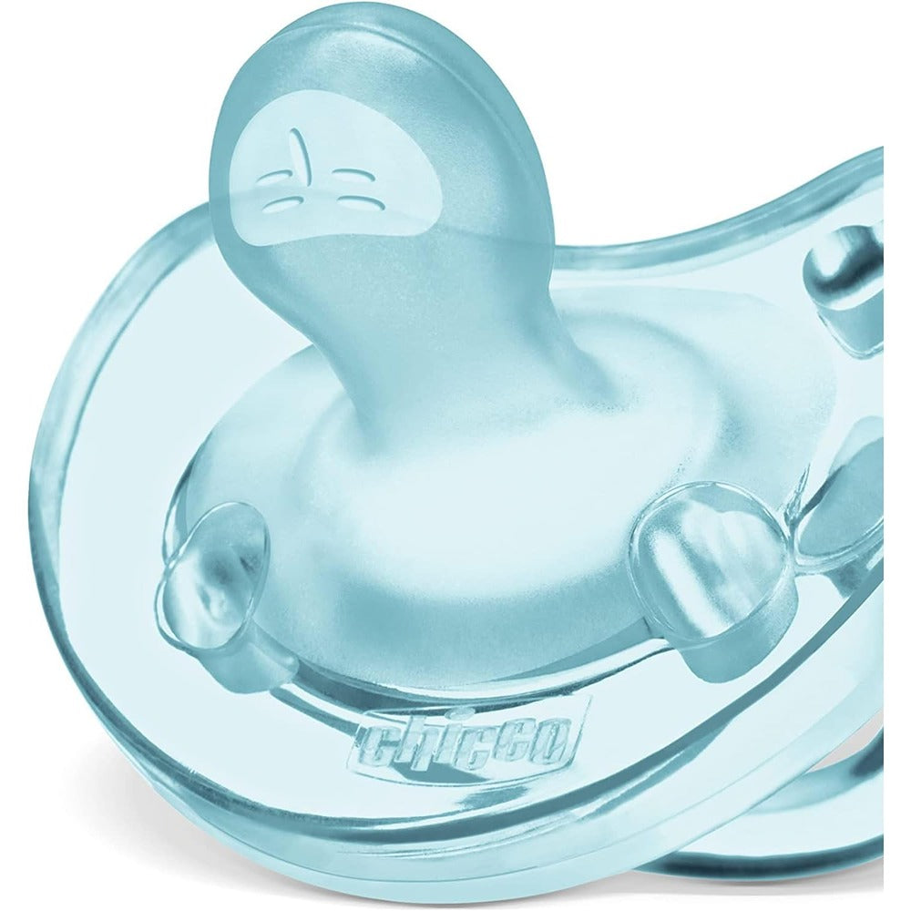 Chicco Gommotto Physioforma Soft In Silicone Azzurro 6-16 Mesi