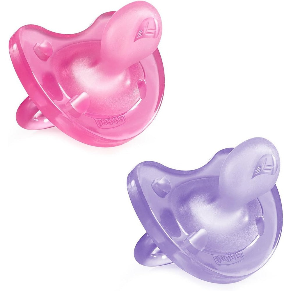 Chicco Gommotto Physioforma Soft In Silicone Rosa 6-16 Mesi 2 Pezzi