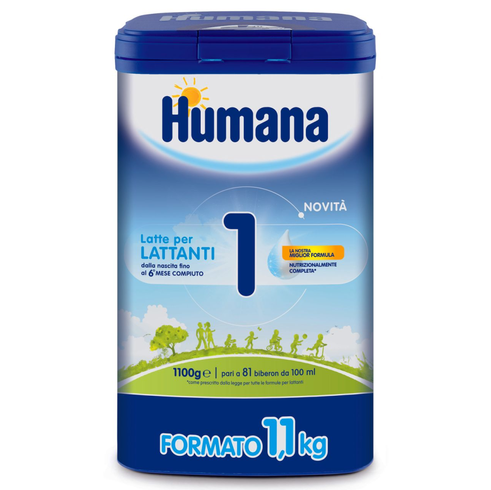 Humana 1 5HMO Latte in Polvere per Lattanti 1100 gr