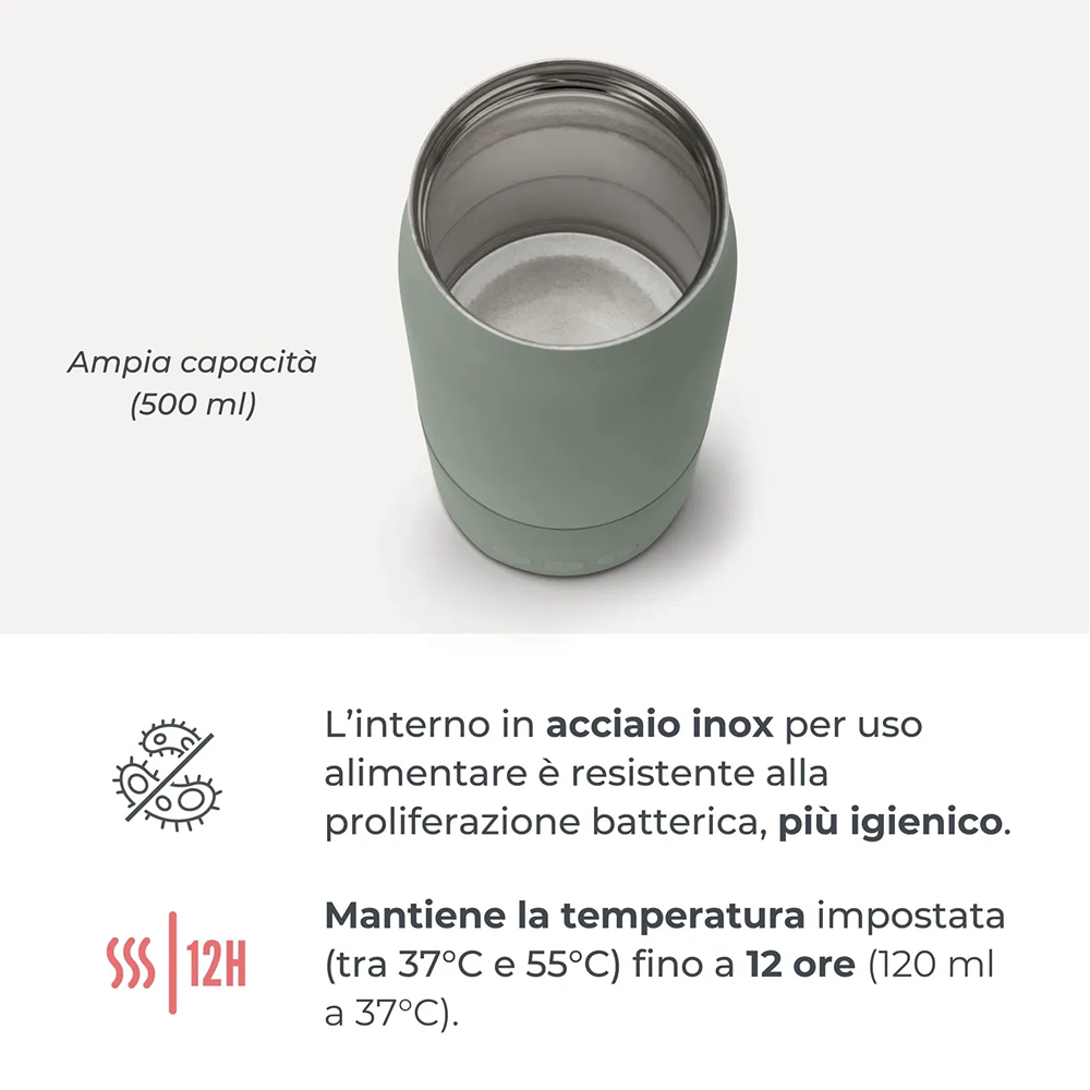 Nuvita Hot'n'Go Bollitore E Scalda Latte Portatile