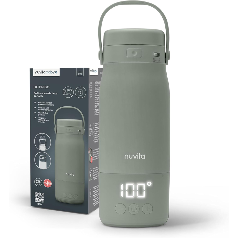 Nuvita Hot'n'Go Bollitore E Scalda Latte Portatile