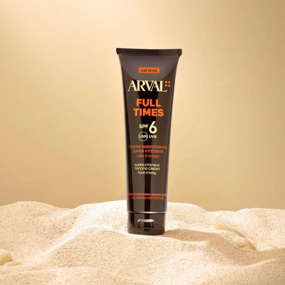 Arval Half Times Full Times SPF6 - Crema Abbronzante Super Intensiva Viso E Corpo
