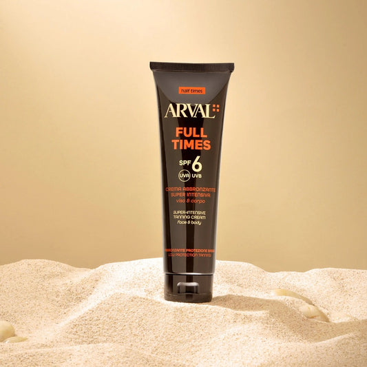 Arval Half Times Full Times SPF6 - Crema Abbronzante Super Intensiva Viso E Corpo