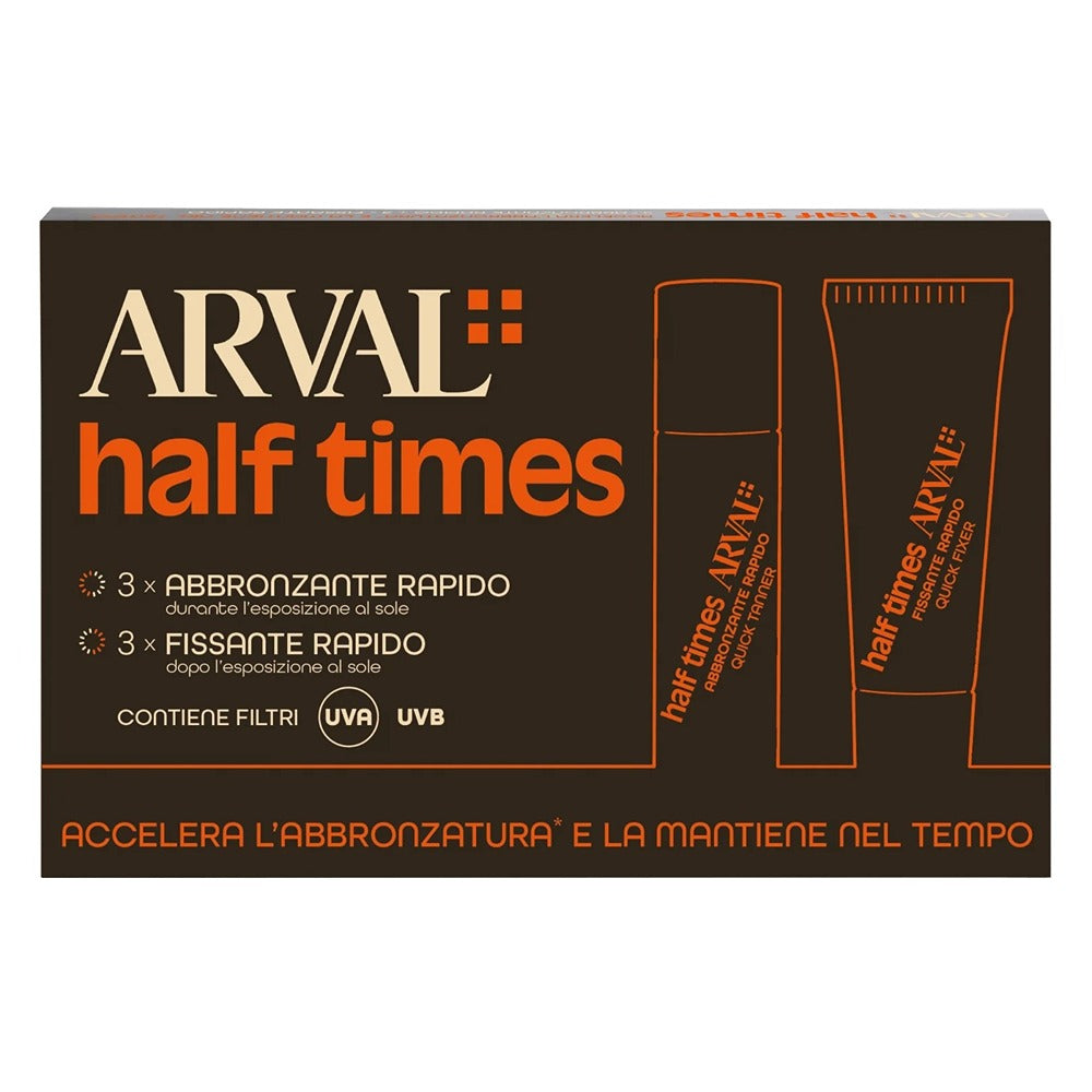 Arval Half Times SPF6 | Abbronzante Rapido & Fissante Rapido