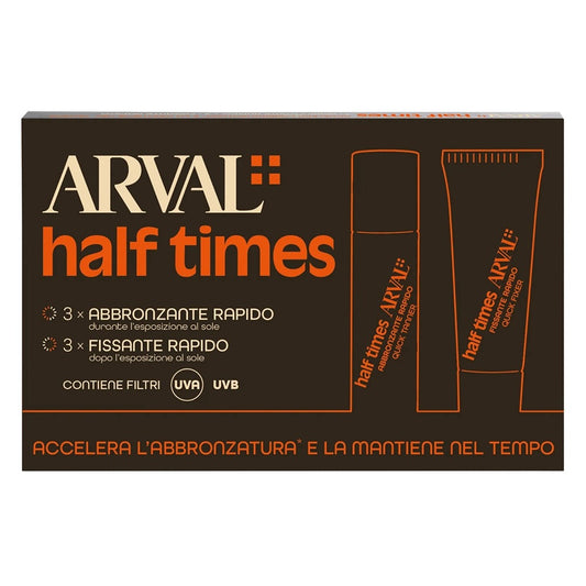 Arval Half Times SPF6 | Abbronzante Rapido & Fissante Rapido