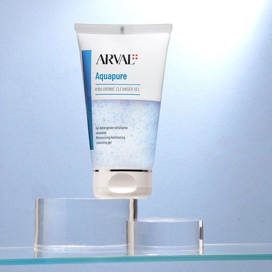 Arval Aquapure Hyaluronic Cleanser Gel - Gel Detergente Esfoliante Idratante