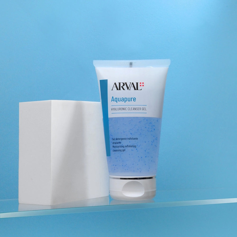 Arval Aquapure Hyaluronic Cleanser Gel - Gel Detergente Esfoliante Idratante