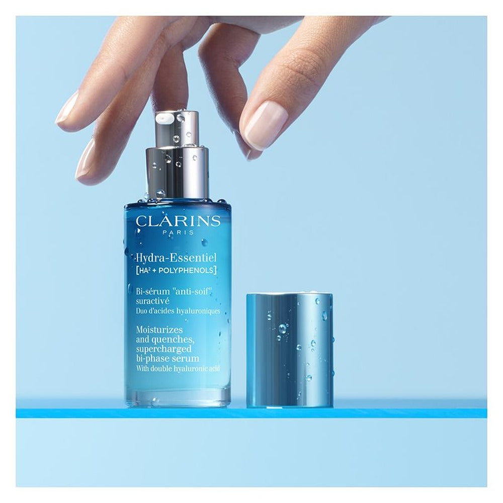 Clarins Hydra-Essentiel [HA²] Bi-Sérum "Anti-Soif" Suractivé - Siero Bifase Idratante
