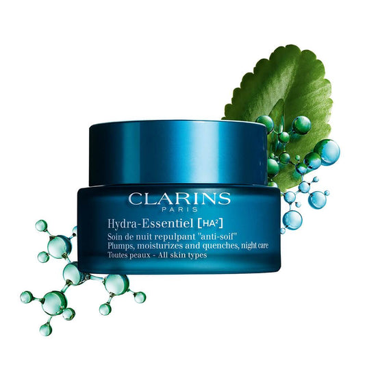 Clarins Hydra-Essentiel [HA²] Nuit - Trattamento Notte Rimpolpante Idratante