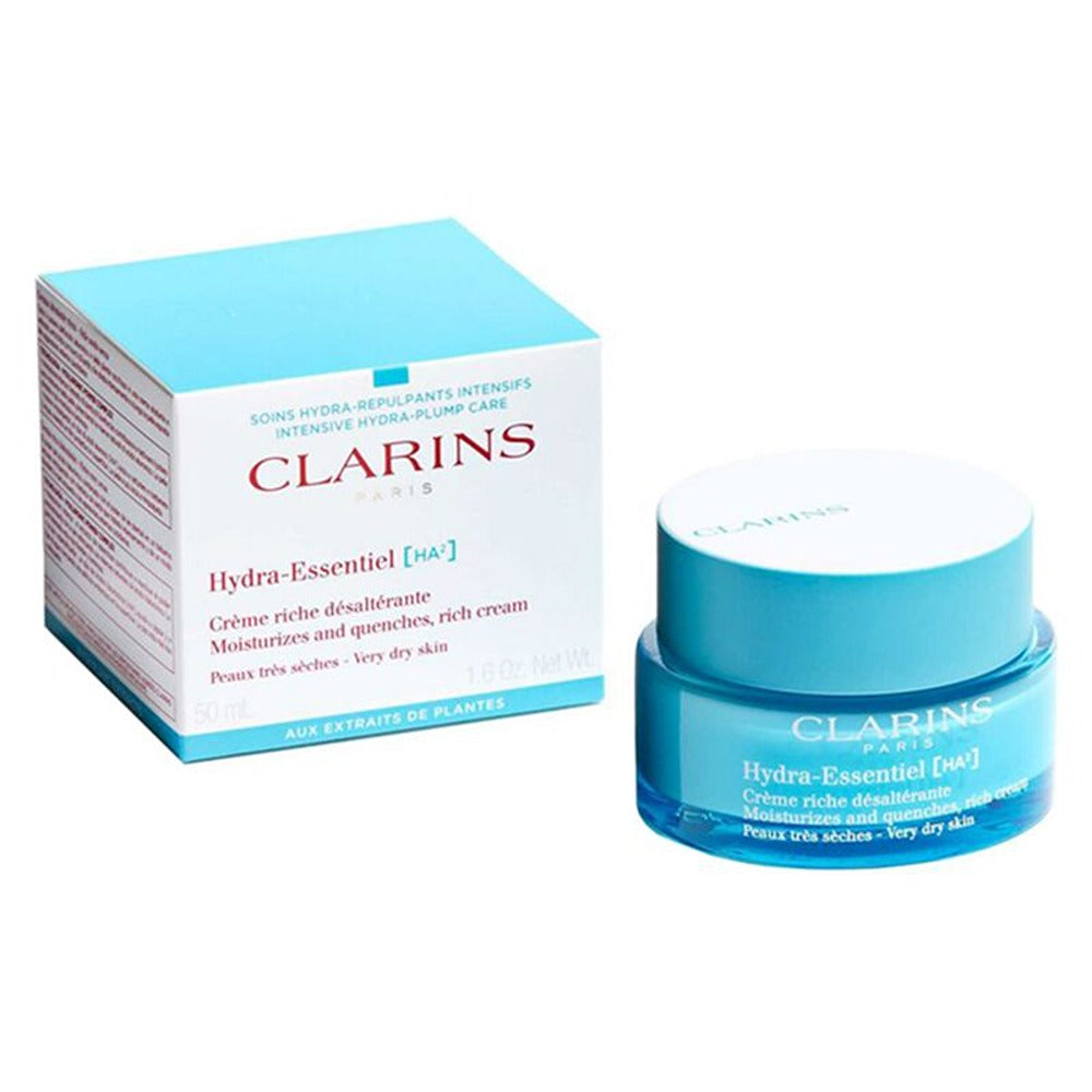 Clarins Hydra-Essentiel [HA²] Riche Crème Désaltérante - Crema Idratante Ricca Per Pelli Secche
