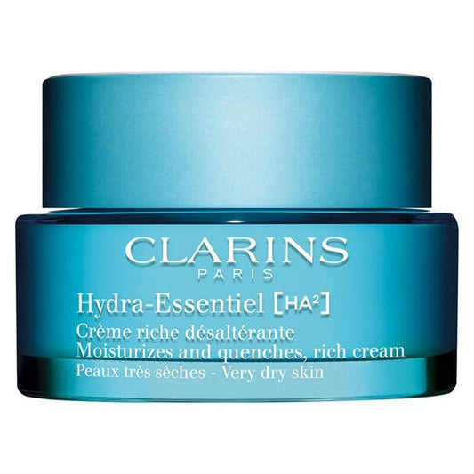Clarins Hydra-Essentiel [HA²] Riche Crème Désaltérante - Crema Idratante Ricca Per Pelli Secche