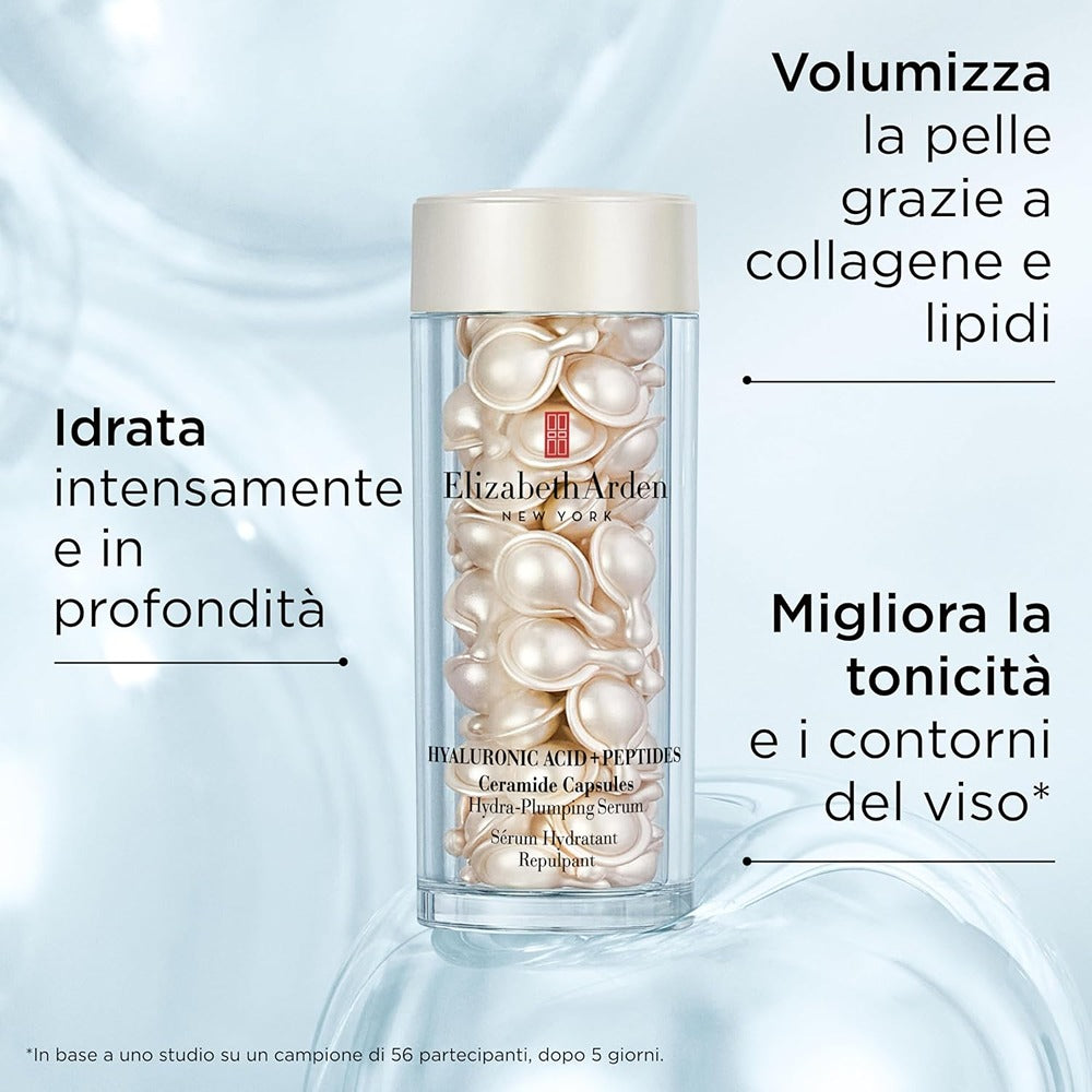 Elizabeth Arden Hyaluronic Acid + Peptides Ceramide Capsules Hydra-Plumping Serum - Siero Idratante E Rimpolpante