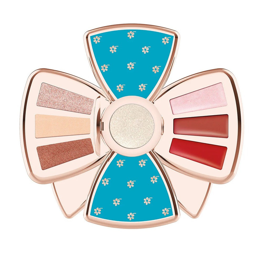 Naj-Oleari Il Fiocco Chic Nude Make-up Palette - Trousse Make-up Per Viso, Occhi E Labbra.