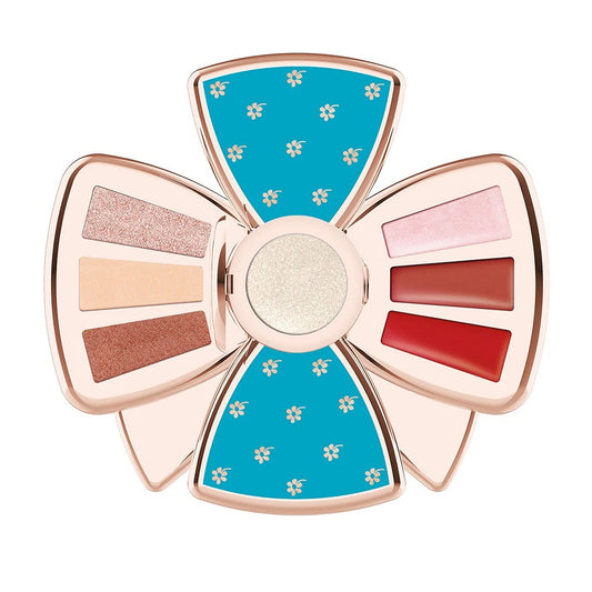 Naj-Oleari Il Fiocco Chic Nude Make-up Palette - Trousse Make-up Per Viso, Occhi E Labbra.