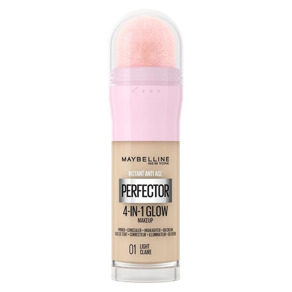 Maybelline Instant Perfector 4in1 Glow - Fondotinta Illuminante E Base Per Trucco