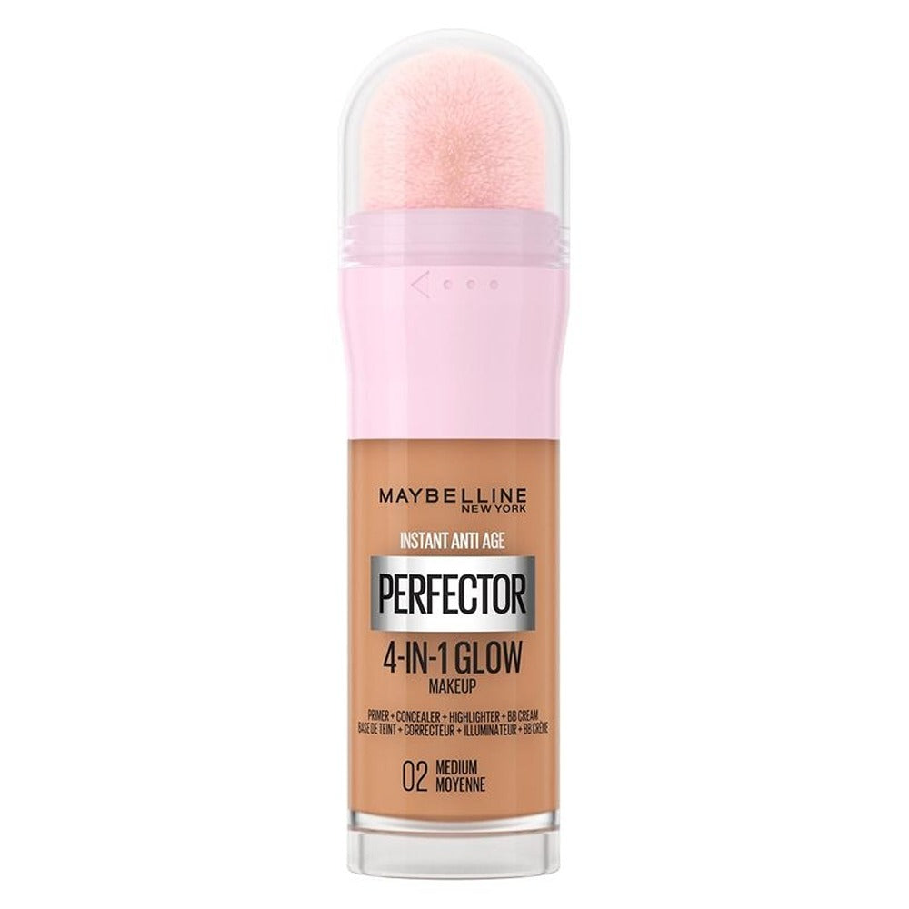 Maybelline Instant Perfector 4in1 Glow - Fondotinta Illuminante E Base Per Trucco