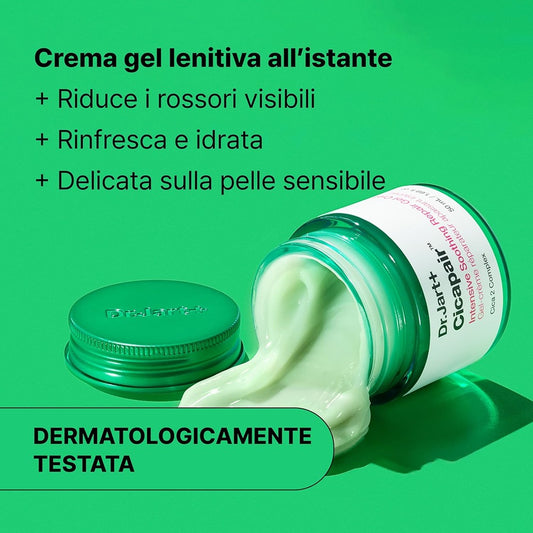 Dr.Jart+ Cicapair Intensive Soothing Repair Gel Cream - Crema Gel Riparatrice Lenitiva Intensiva