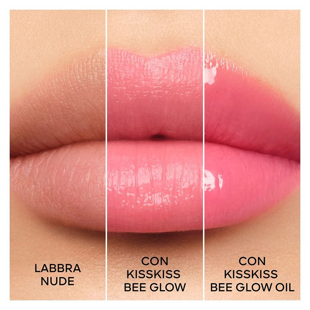 Guerlain Kisskiss Bee Glow Lip Oil - Olio Labbra Colorato al Miele