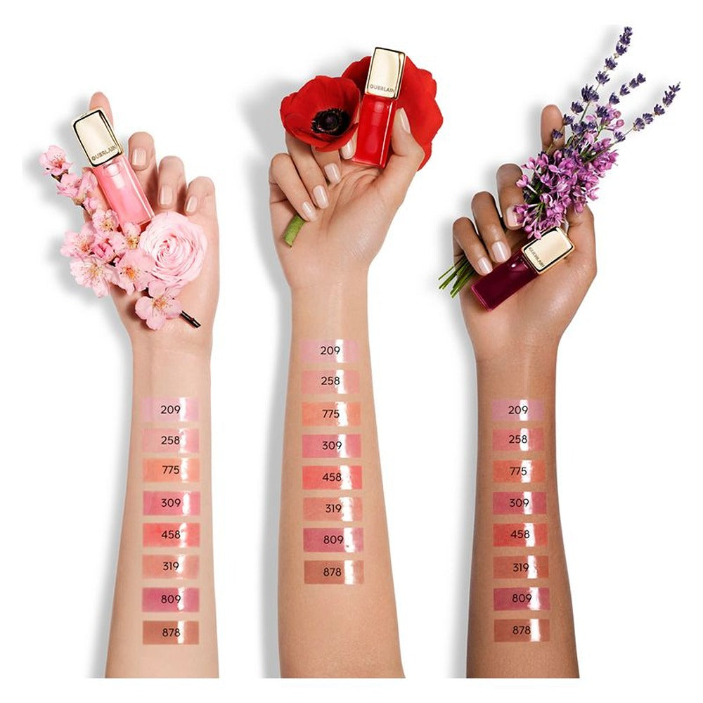 Guerlain Kisskiss Bee Glow Lip Oil - Olio Labbra Colorato al Miele