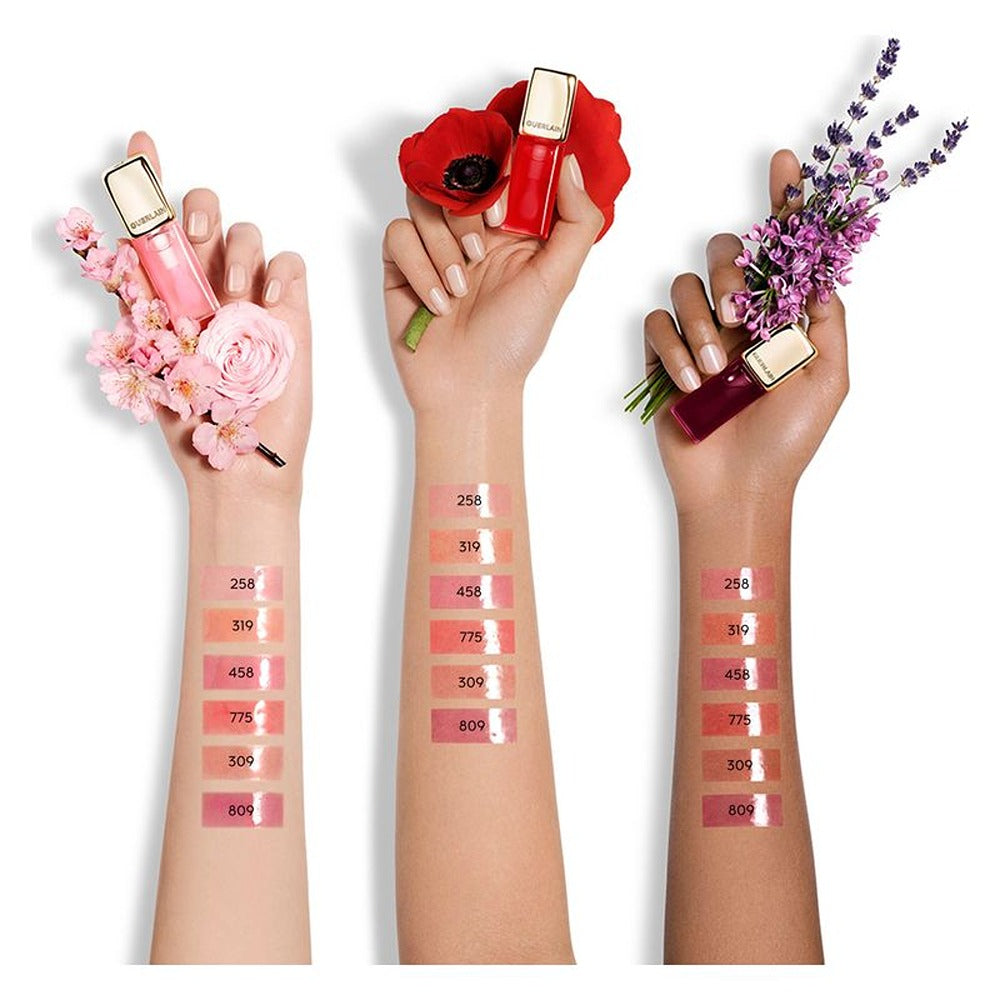 Guerlain Kisskiss Bee Glow Lip Oil - Olio Labbra Colorato al Miele