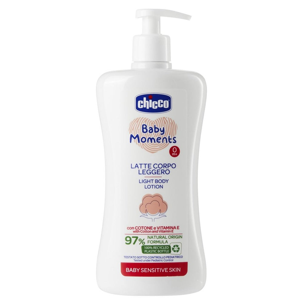 Chicco Baby Moments Latte Corpo Leggero 500 ml