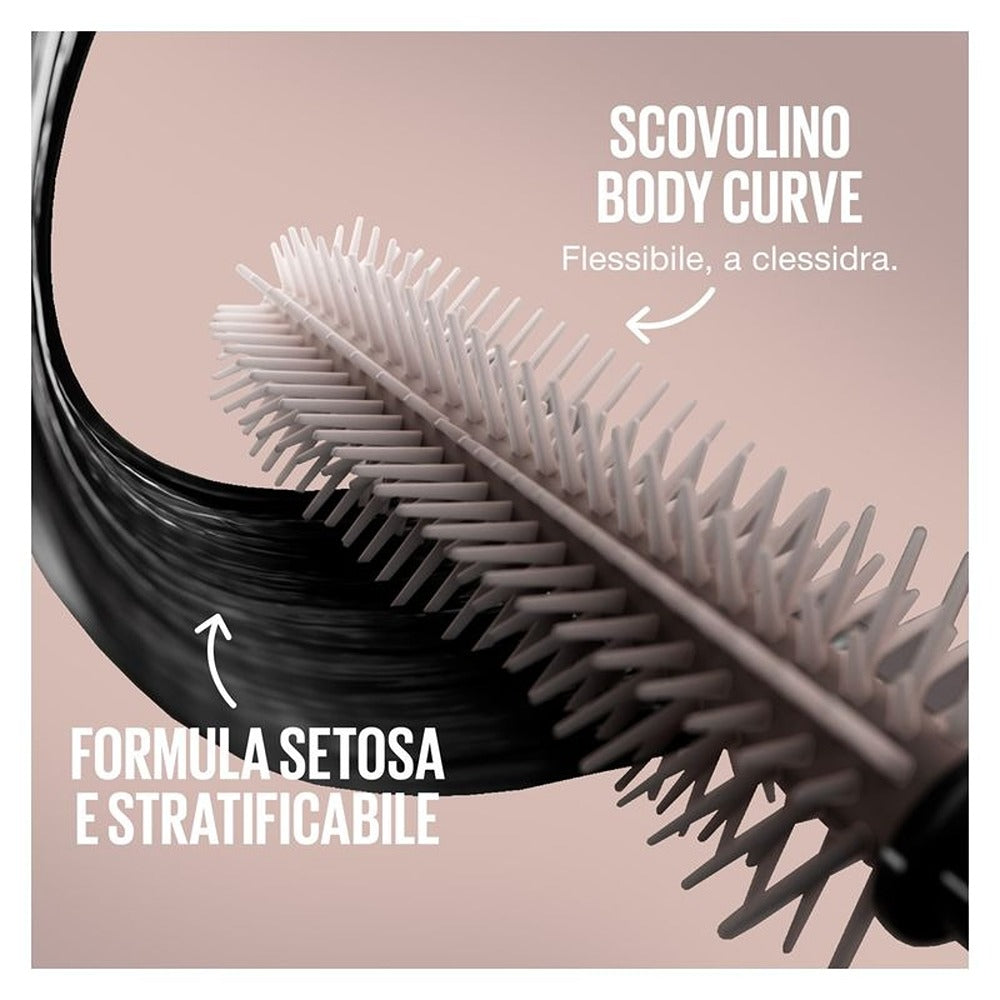 Maybelline Lash Sensational Body - Mascara Incurvante E Volumizzante A Lunga Tenuta