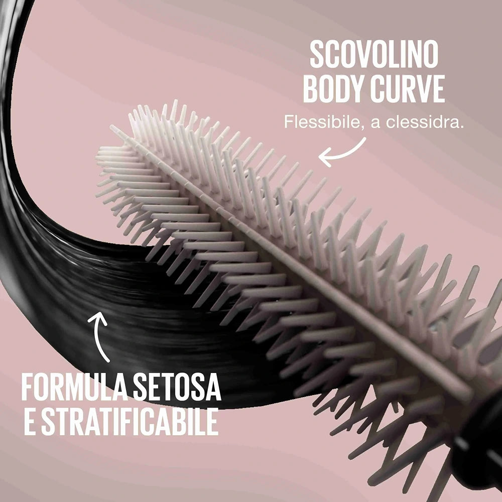 Maybelline Lash Sensational Body Waterproof - Mascara Incurvante E Volumizzante A Lunga Tenuta