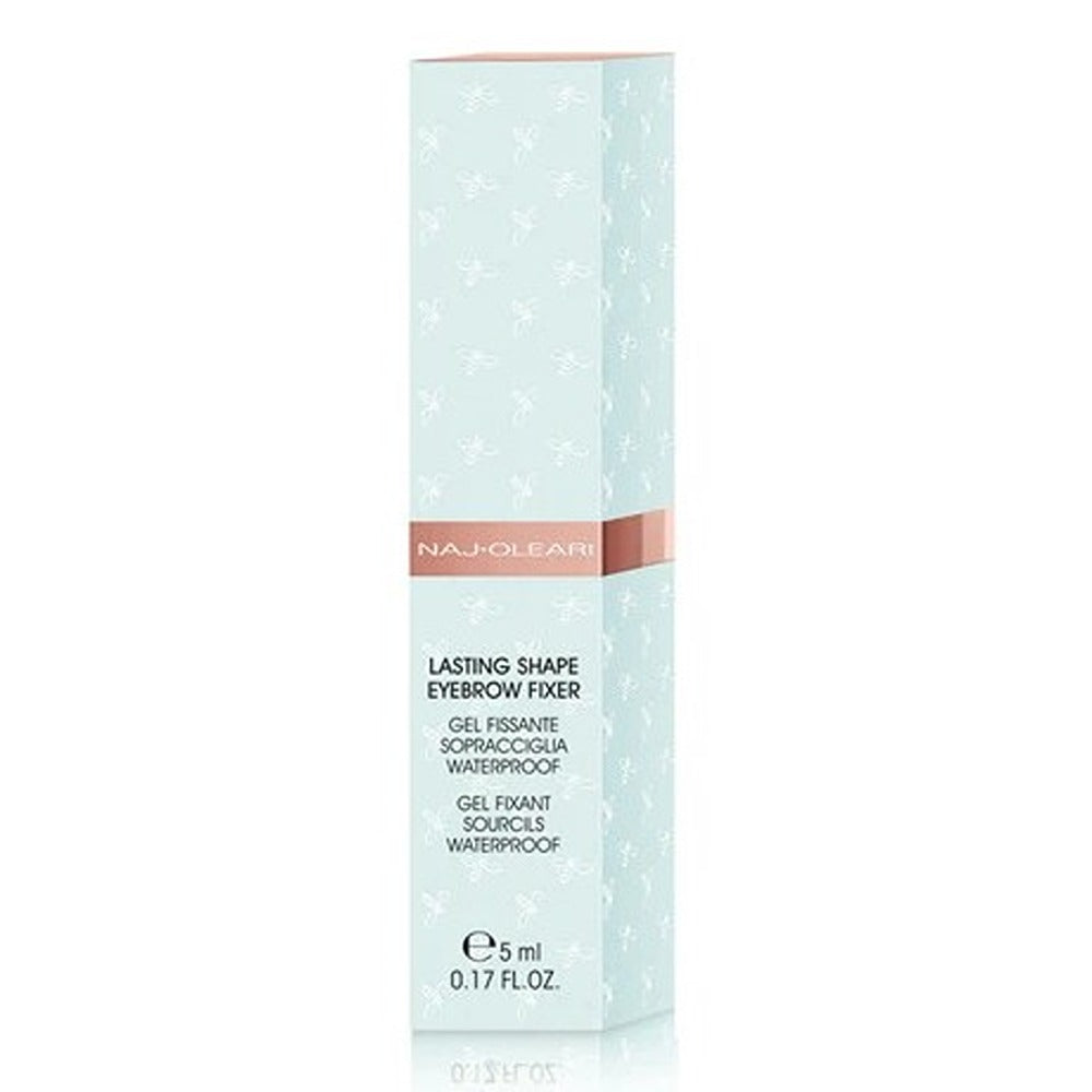 Naj-Oleari Lasting Shape Eyebrow Fixer - Gel Fissante A Lunga Tenuta Per Sopracciglia Perfettamente Pettinate