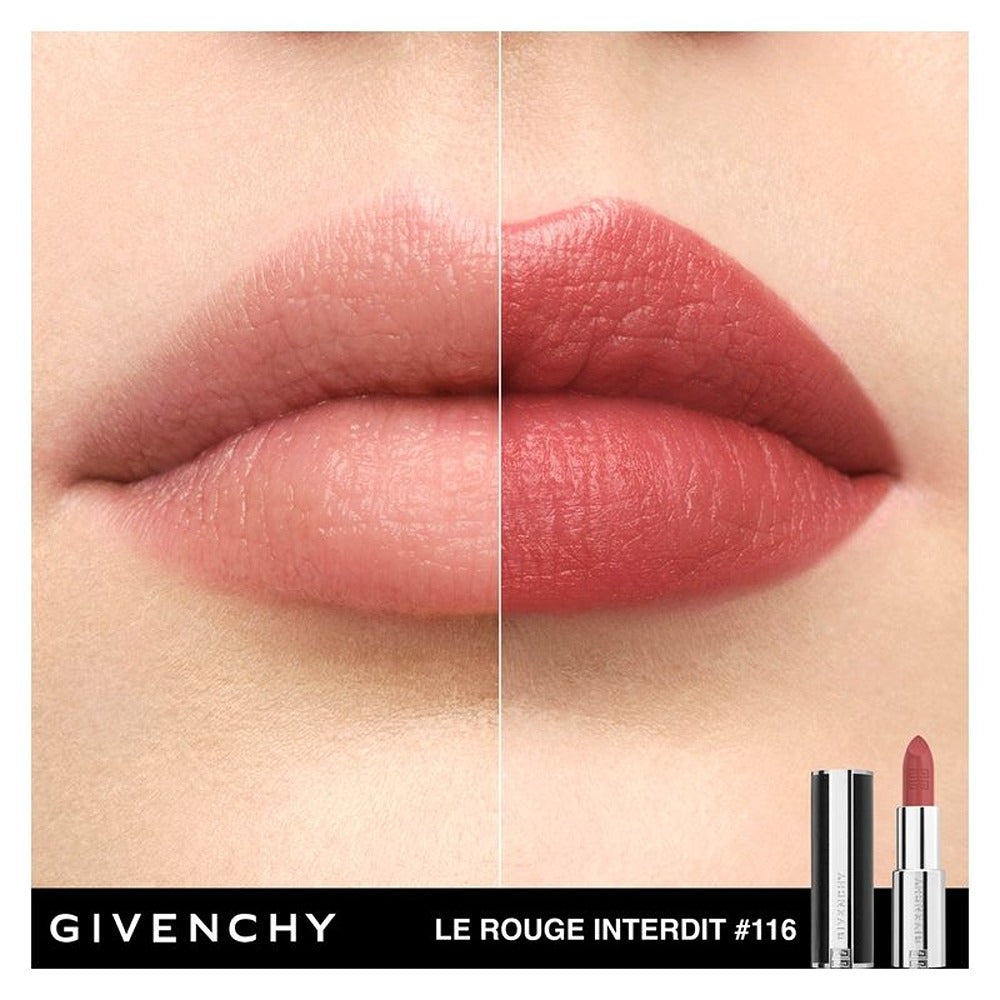 Givenchy Le Rouge Interdit Intense Silk - Rossetto Finish Vellutato Colore Luminoso