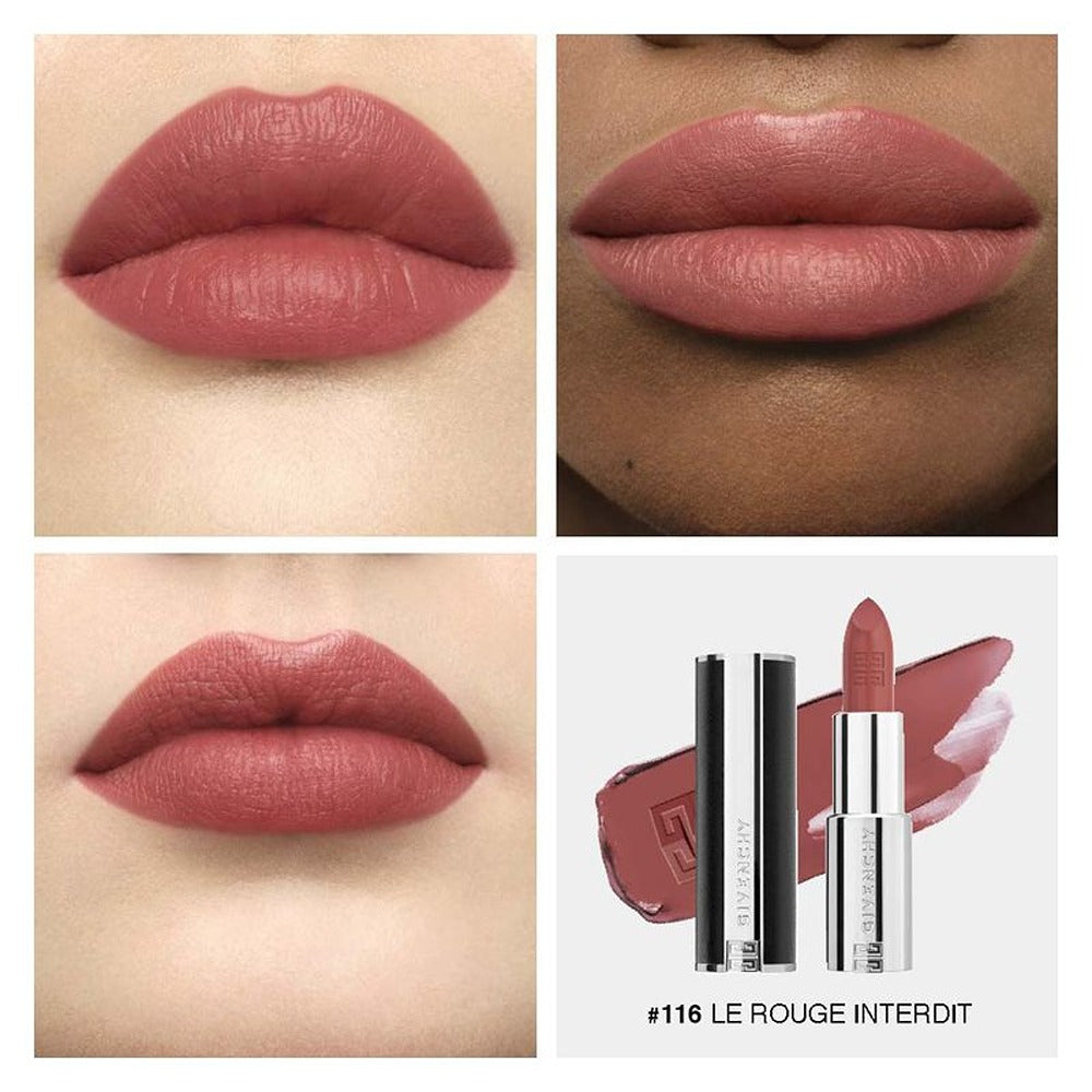Givenchy Le Rouge Interdit Intense Silk - Rossetto Finish Vellutato Colore Luminoso