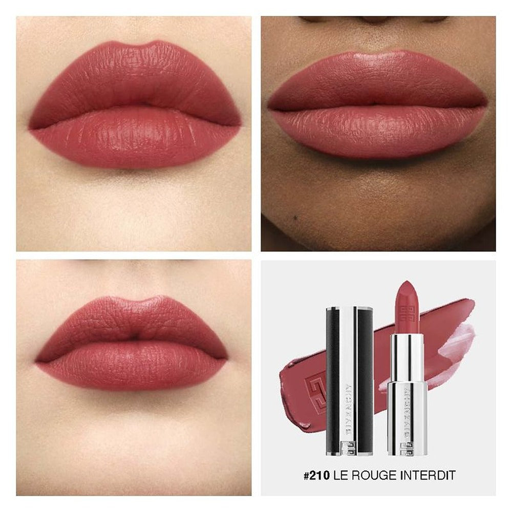 Givenchy Le Rouge Interdit Intense Silk - Rossetto Finish Vellutato Colore Luminoso