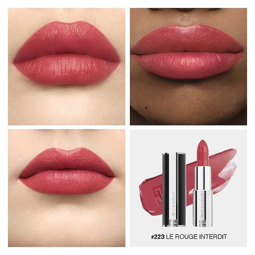 Givenchy Le Rouge Interdit Intense Silk - Rossetto Finish Vellutato Colore Luminoso