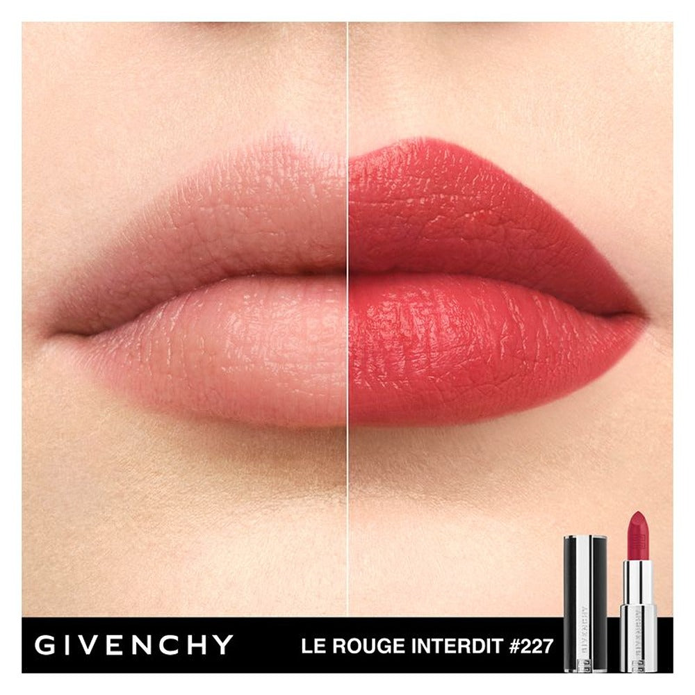 Givenchy Le Rouge Interdit Intense Silk - Rossetto Finish Vellutato Colore Luminoso