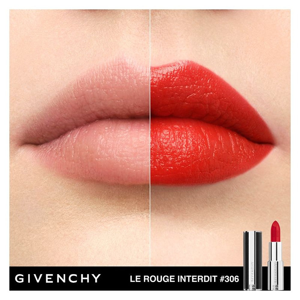 Givenchy Le Rouge Interdit Intense Silk - Rossetto Finish Vellutato Colore Luminoso