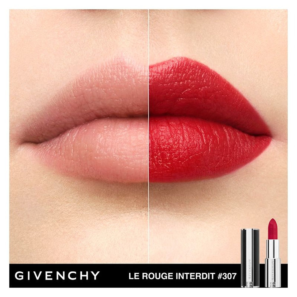 Givenchy Le Rouge Interdit Intense Silk - Rossetto Finish Vellutato Colore Luminoso