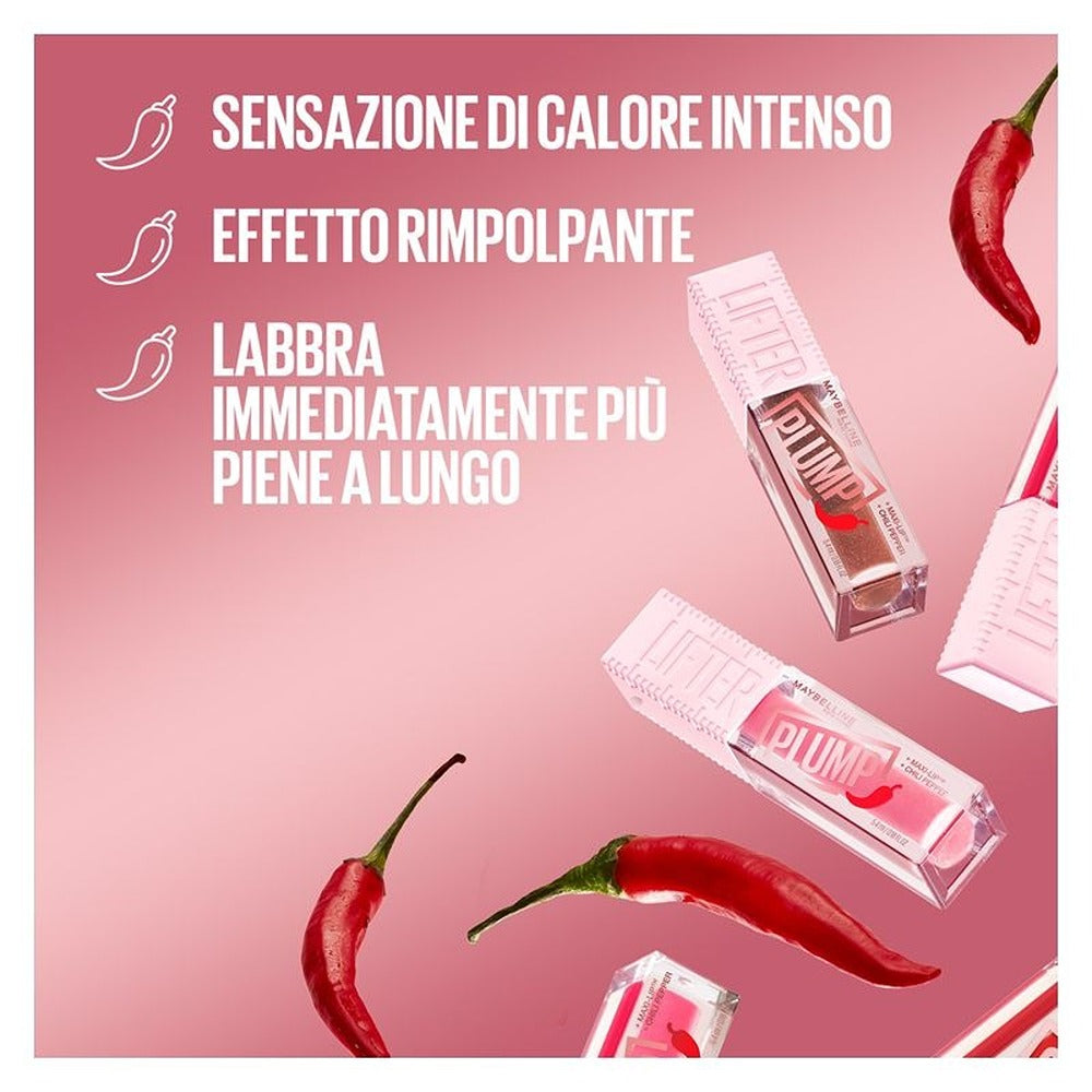 Maybelline Lifter Plump - Lip Gloss Rimpolpante