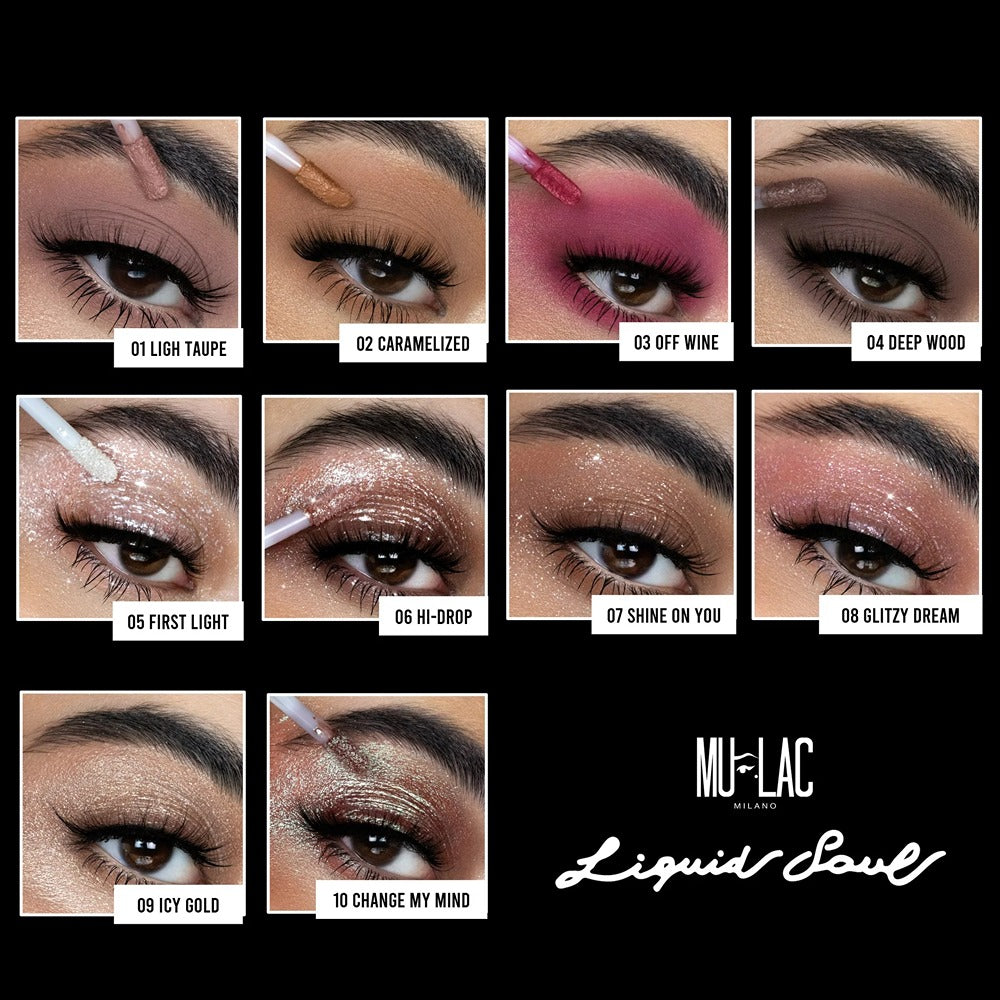 Mulac Liquid Soul Pigmento Liquido All Over - Ombretto