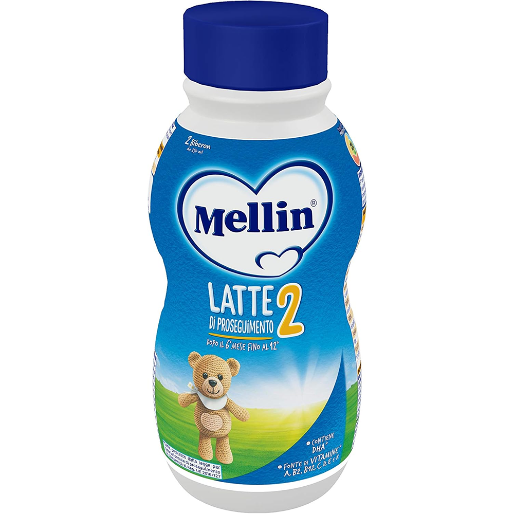 Mellin 2 Latte Liquido Di Proseguimento 4x500 ml