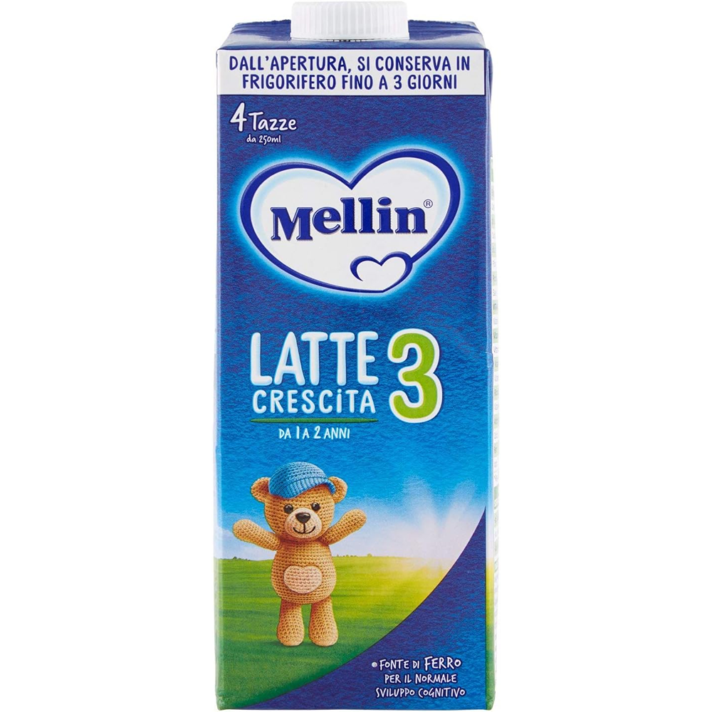 Mellin 3 Latte Liquido Di Crescita 1000 ml