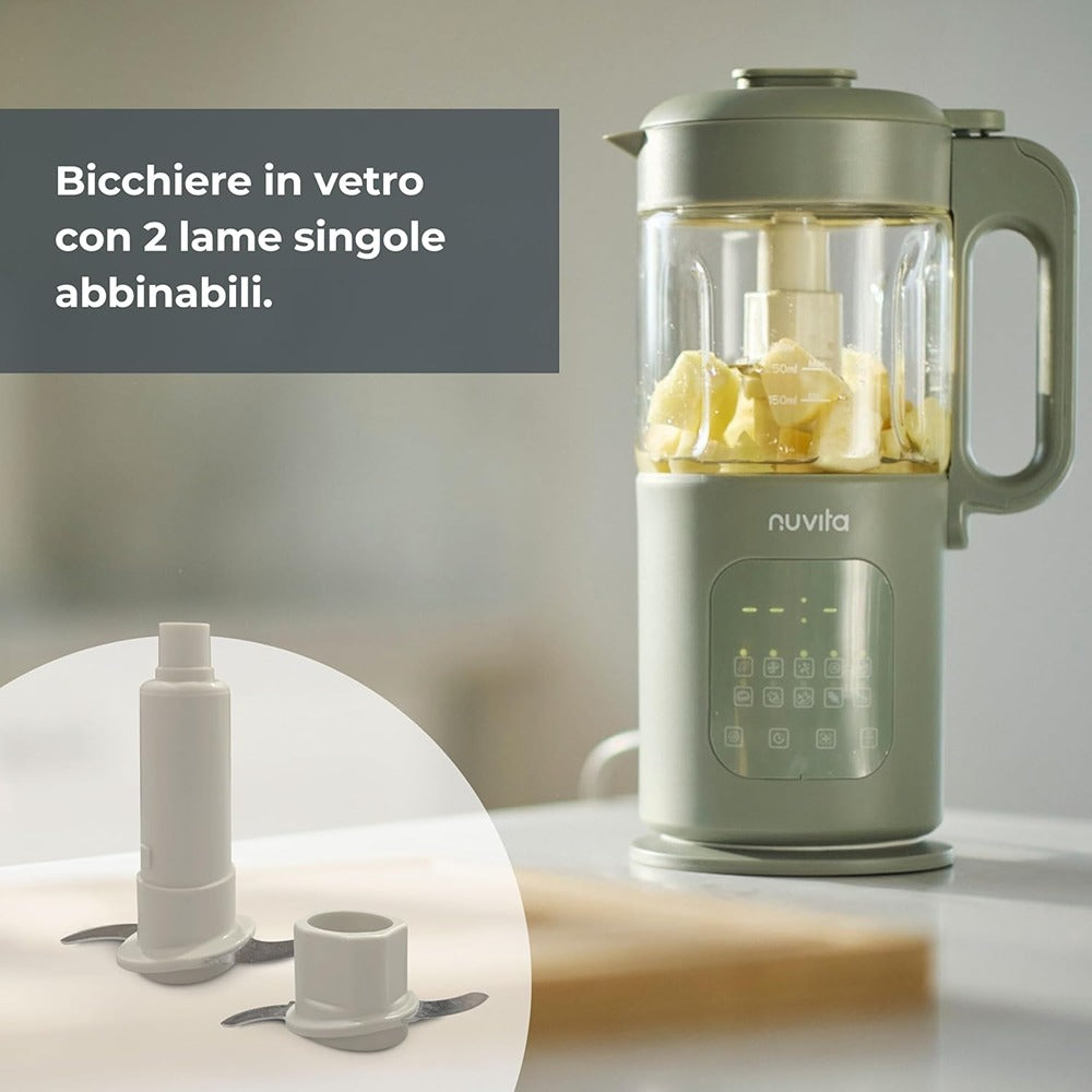 Nuvita Chef Cuocipappa Multifunzione 7 in 1 Magic Pappa