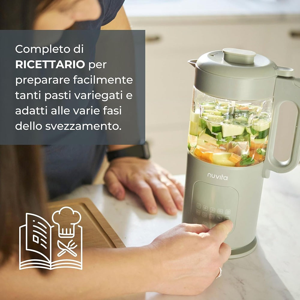 Nuvita Chef Cuocipappa Multifunzione 7 in 1 Magic Pappa